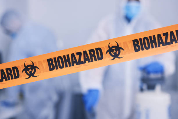 Professional Infectious Disease Decontamination technician working in Clinton, NJ